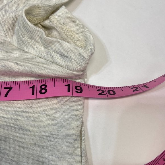 Bordeaux Women's Sleeveless Top Light Gray - Size M - Picture 4 of 5